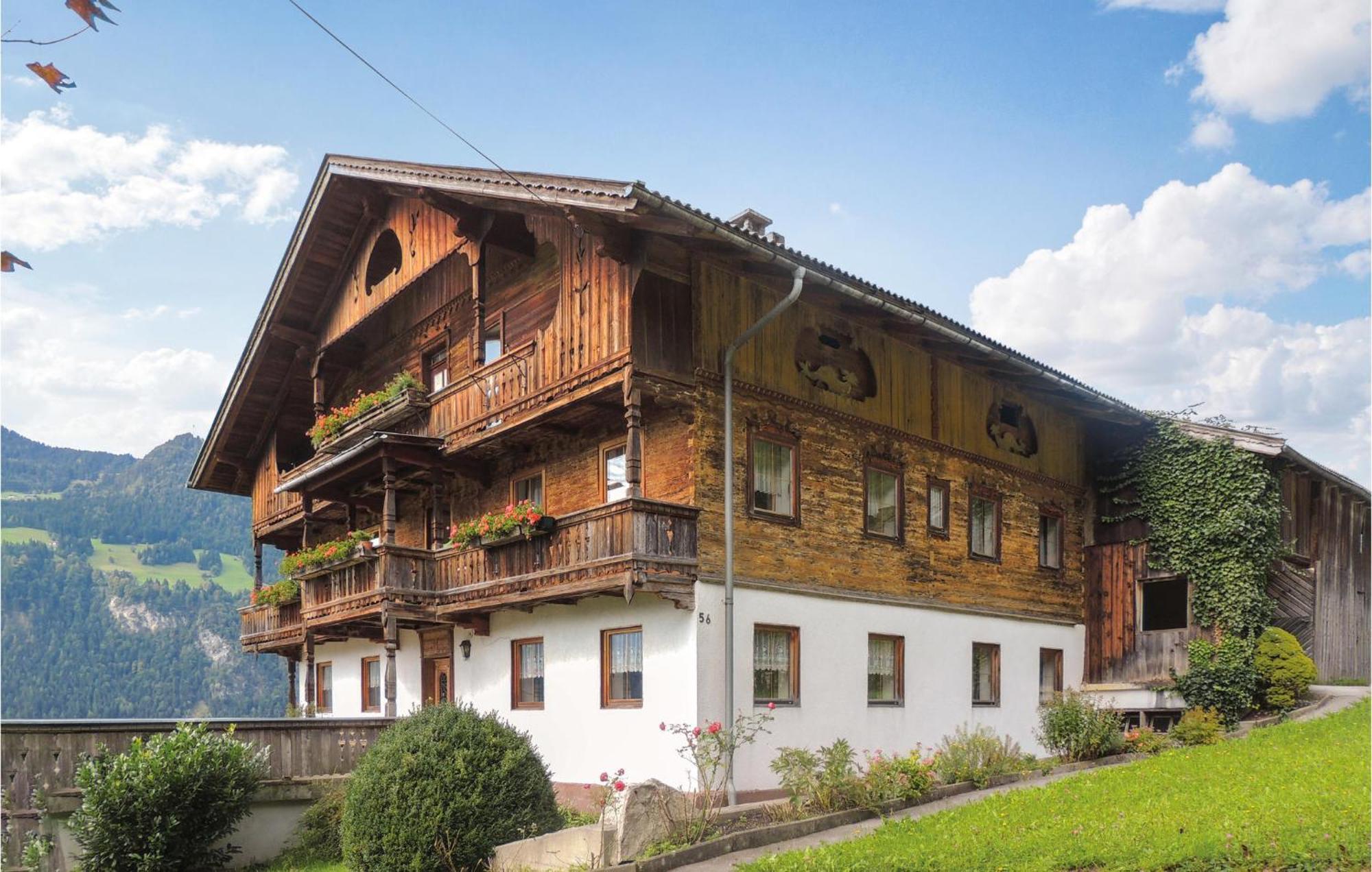 Ferienwohnung Mit Fernblick Bruck am Ziller Exterior photo